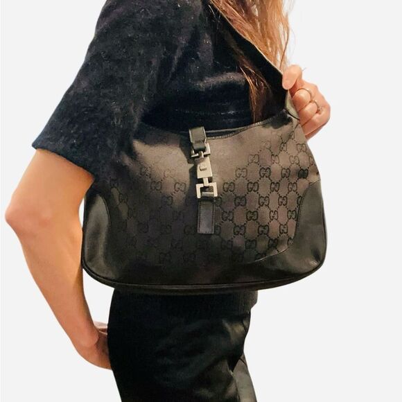 Gucci Dark Brown Jackie Shoulder Bag